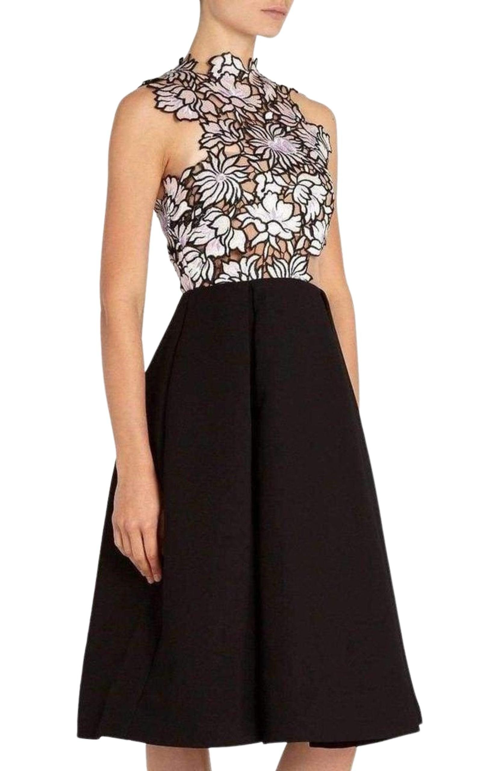 Lilac Guipure Dress - 3