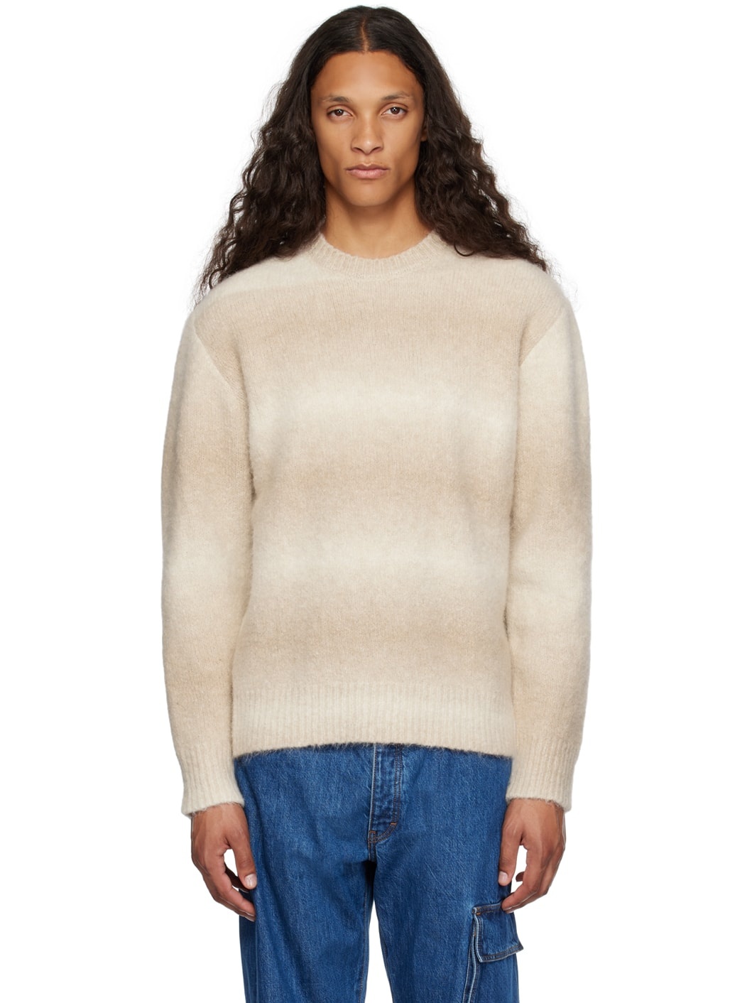 Beige Moondog Sweater - 1