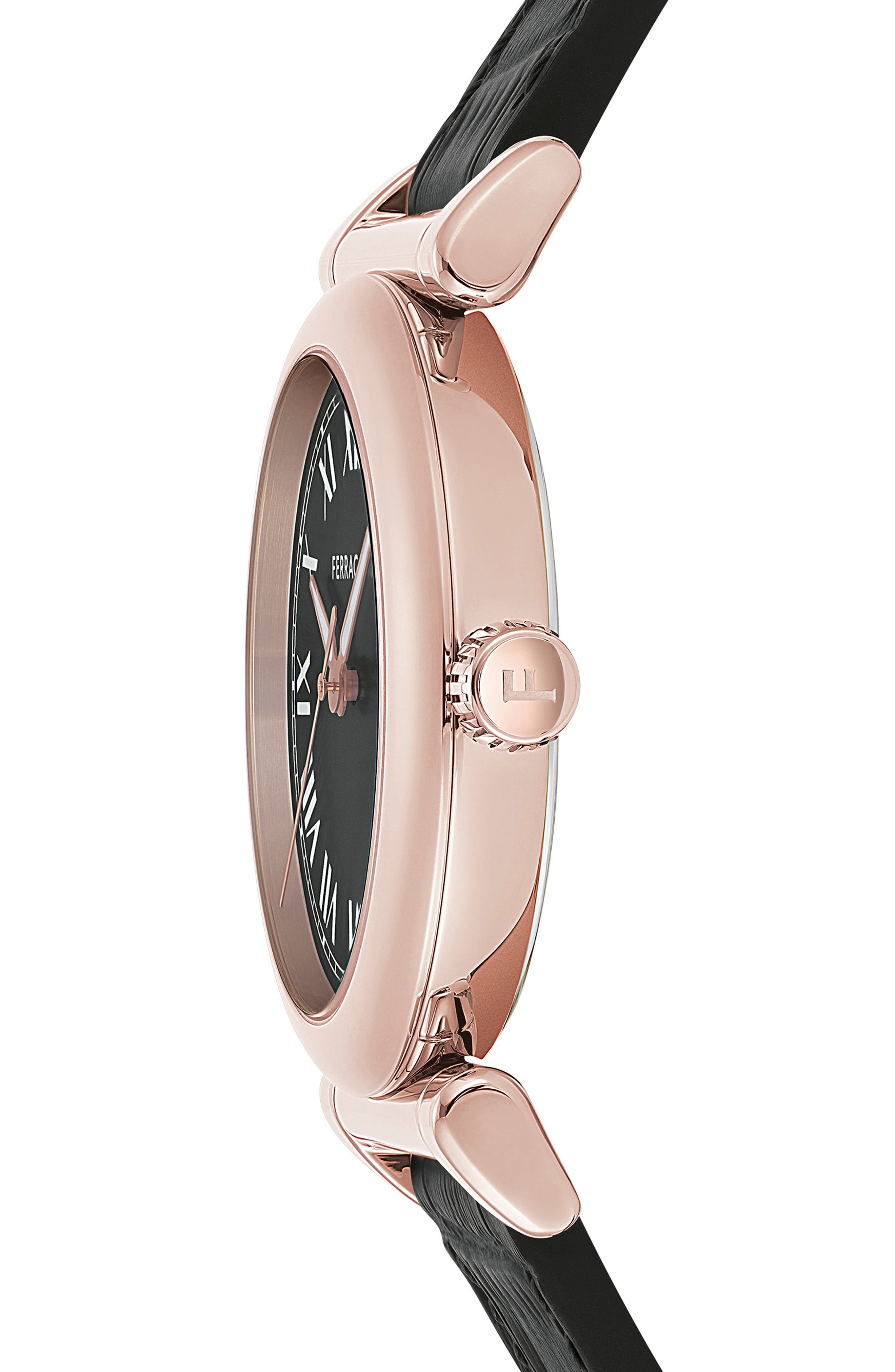 Allure Leather Strap Watch, 36mm - 4