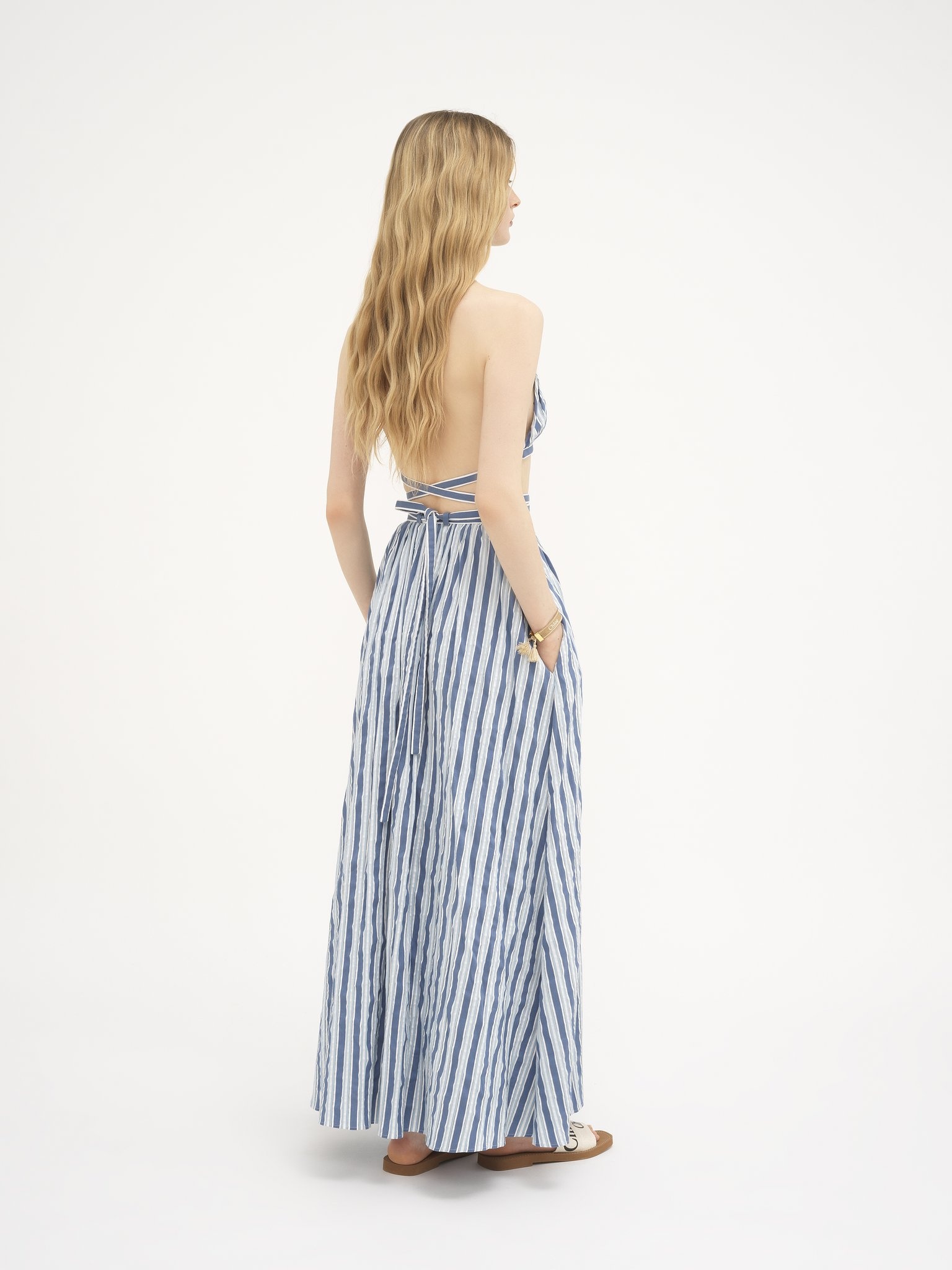 TWO-PART BACKLESS DRESS - 4