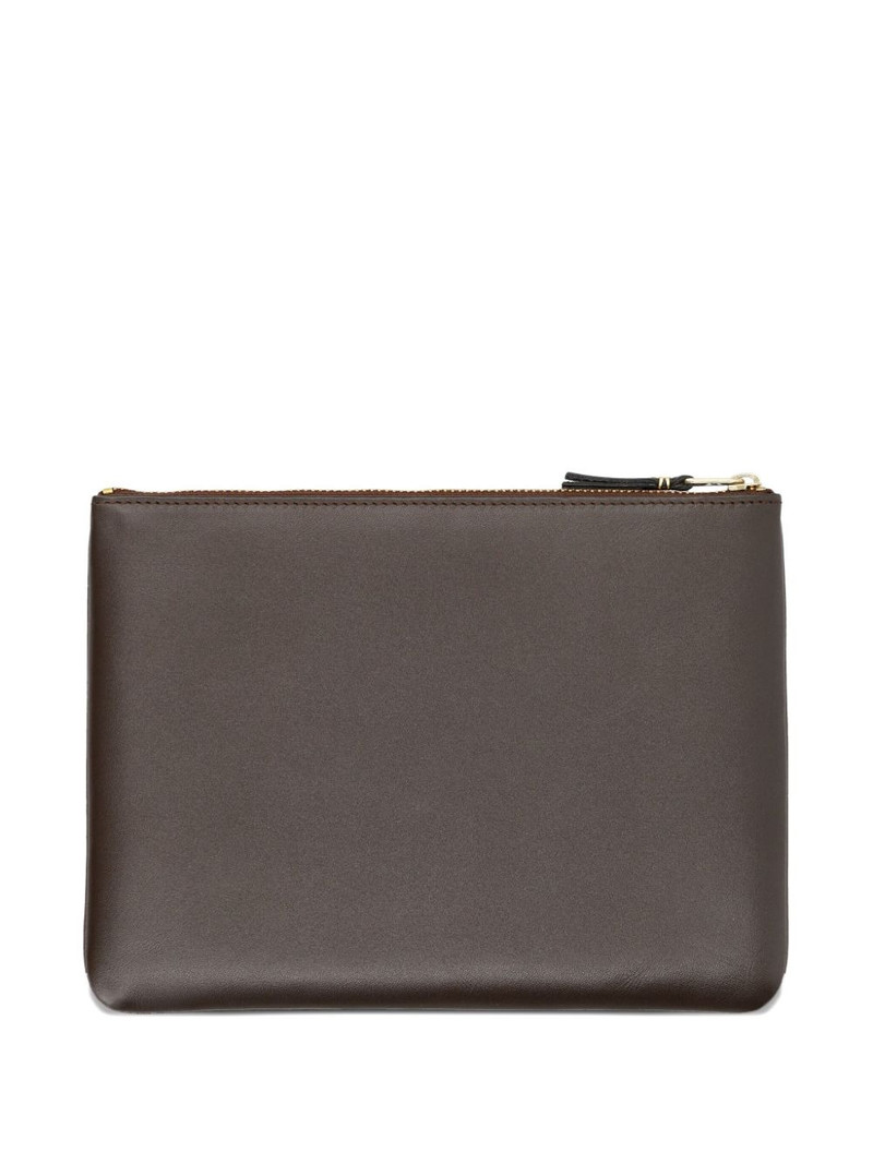 Comme Des Garçons zip clutch bag outlook