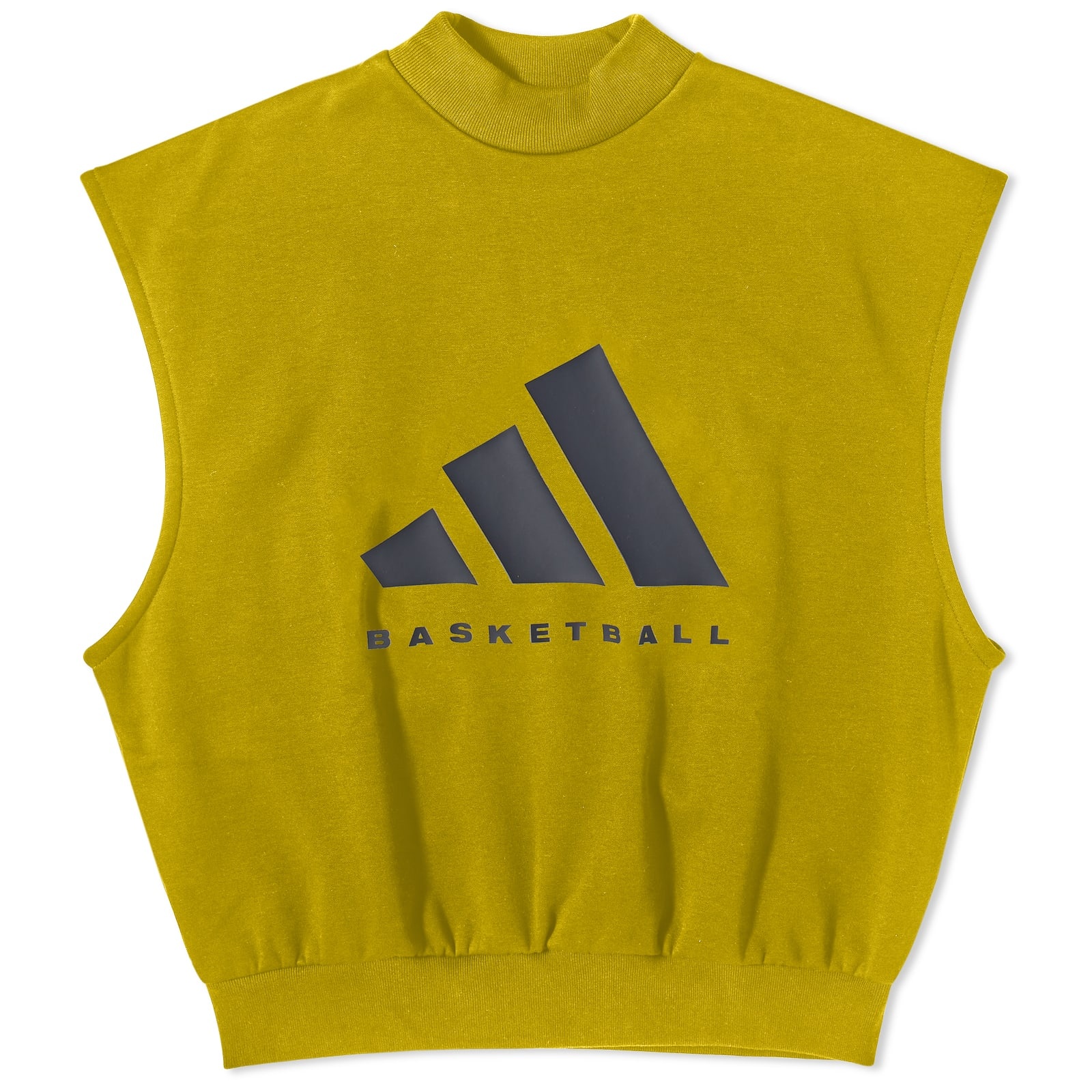 Adidas Basketball Sleeveless Logo T-Shirt - 1