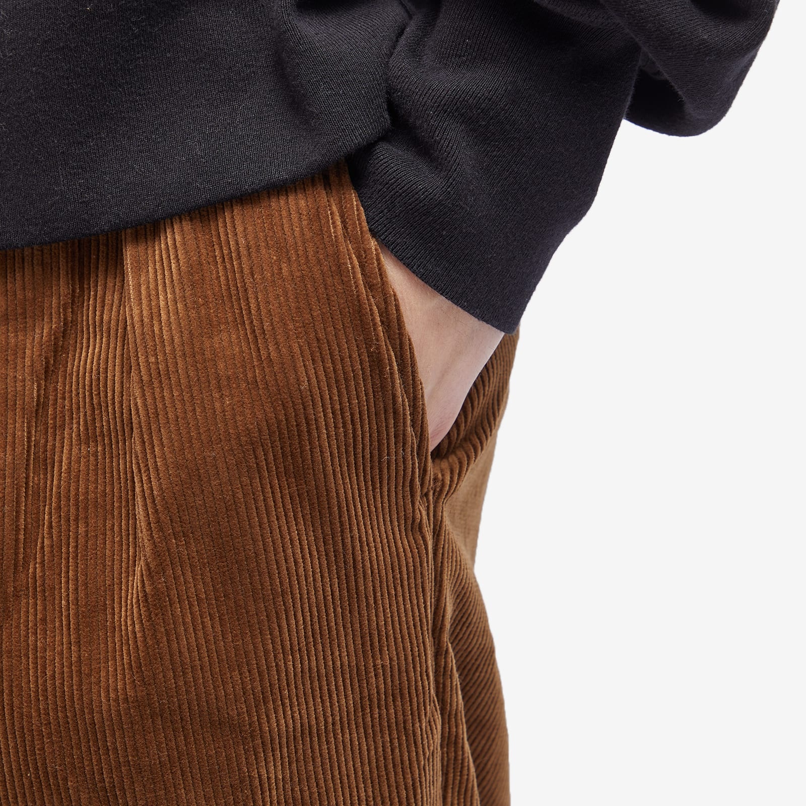 Beams Plus 2 Pleat Corduroy Pant - 5