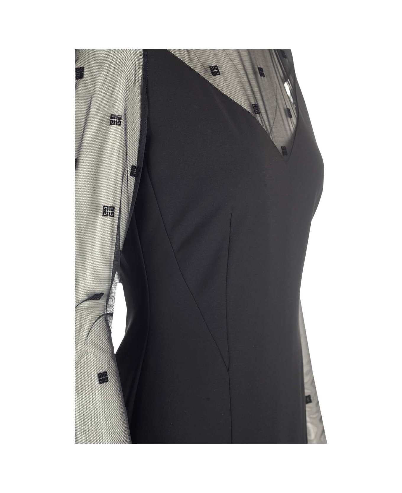 Fitted Mini Dress - 3