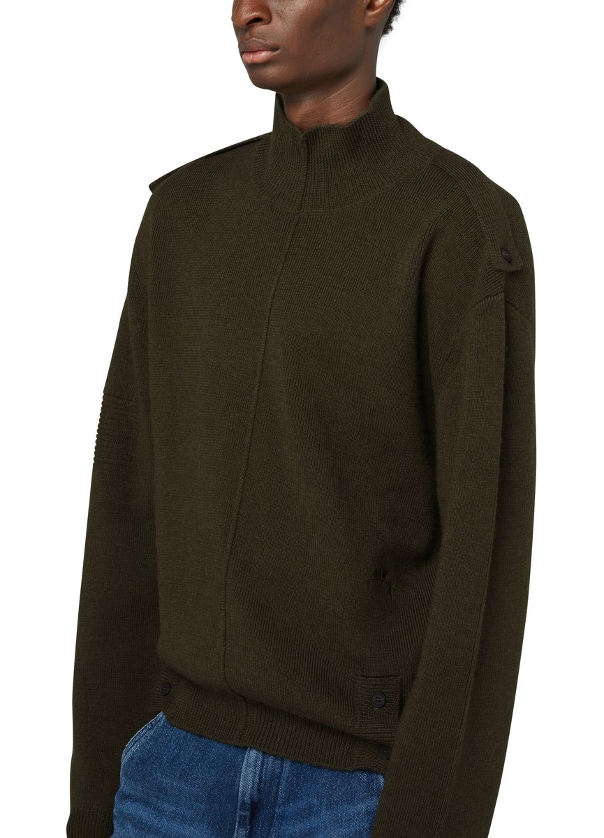 A-COLD-WALL* Utility mock neck sweater | REVERSIBLE