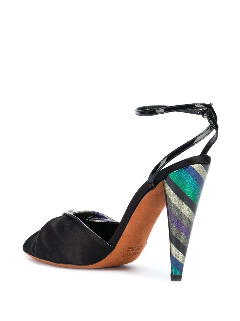 color-block ankle sandals - 3