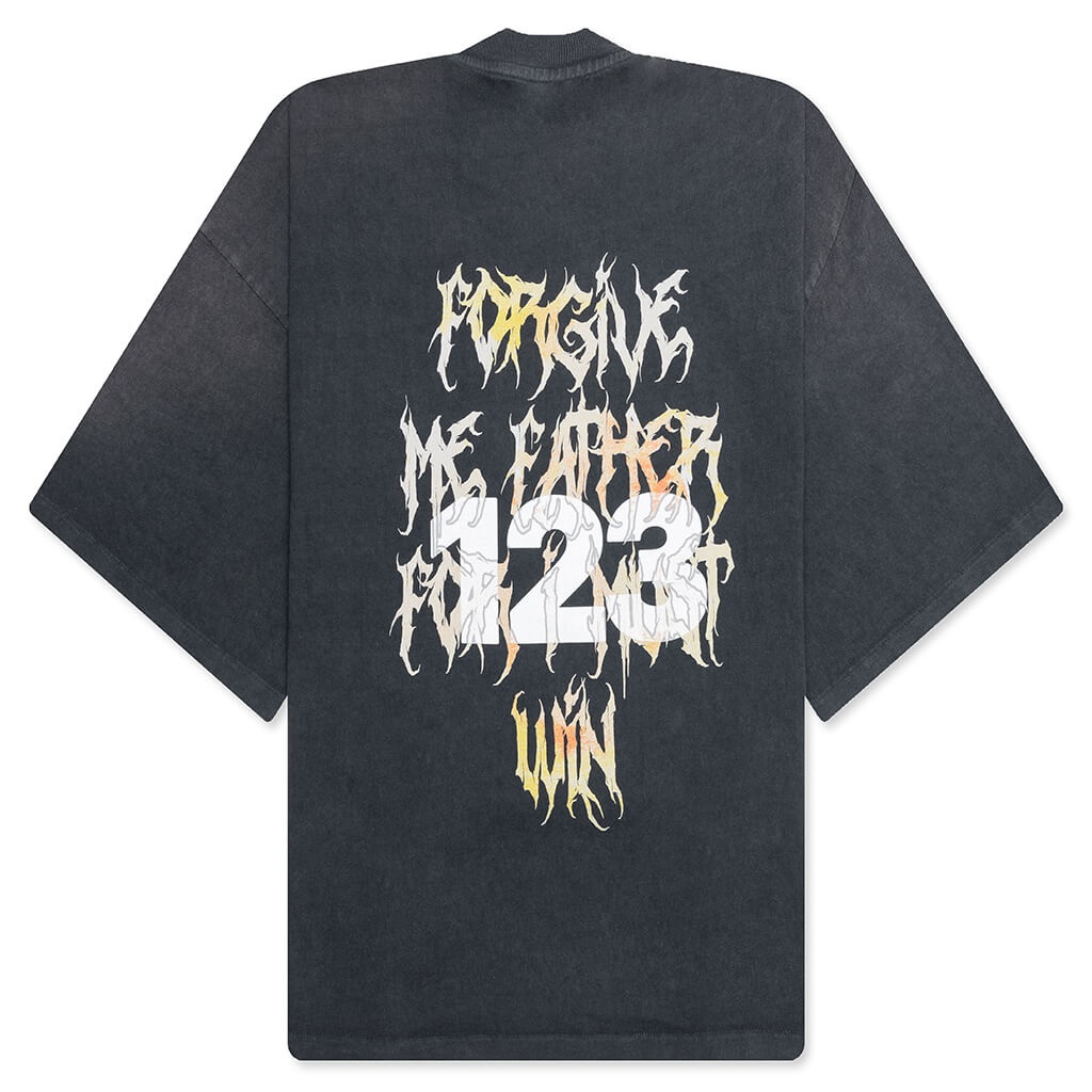 FORGIVE ME VINTAGE S/S TEE - VINTAGE BLACK - 2