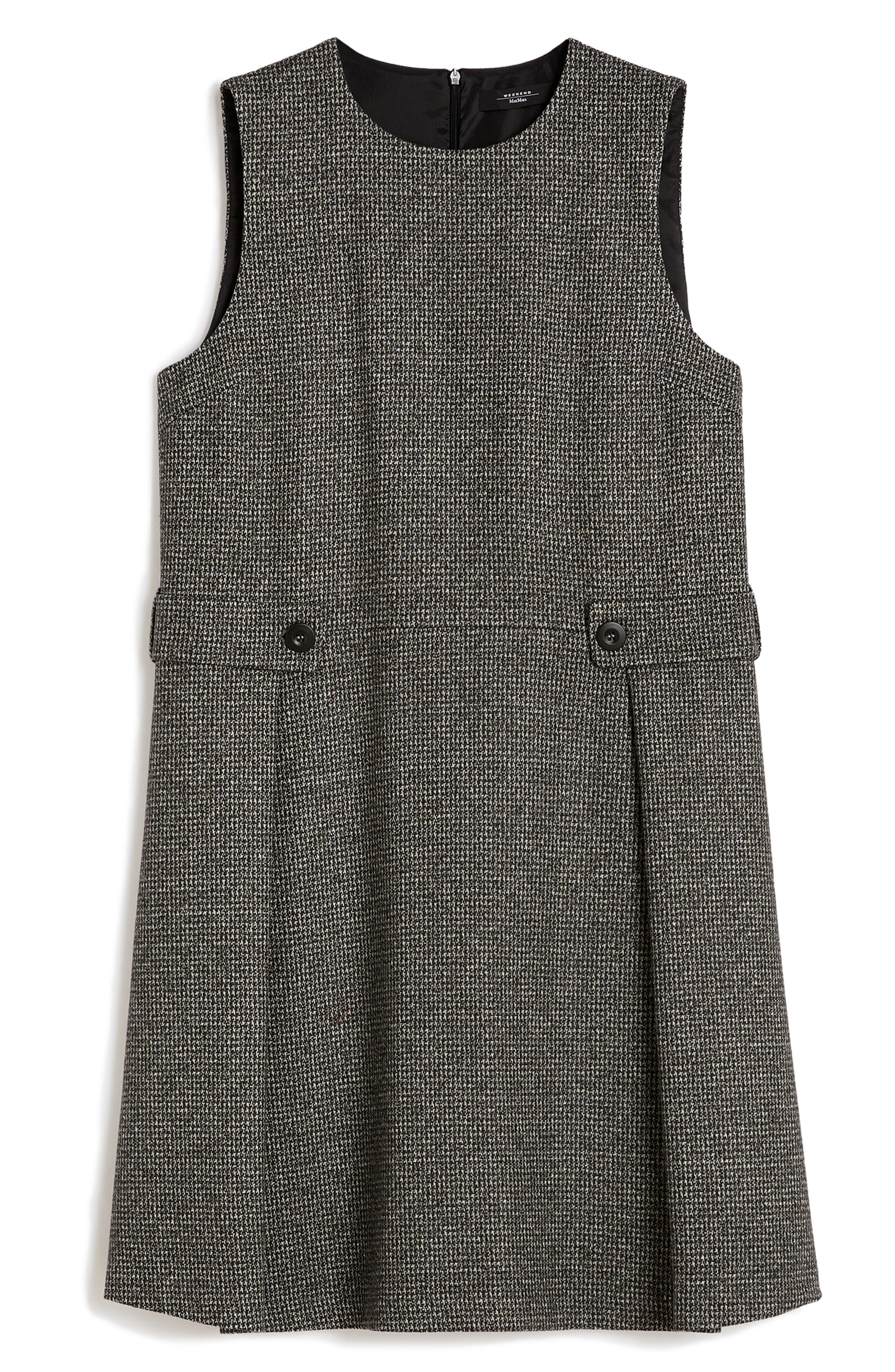 Weekend Max Mara Riad Sleeveless Dress in Dark Grey at Nordstrom - 3
