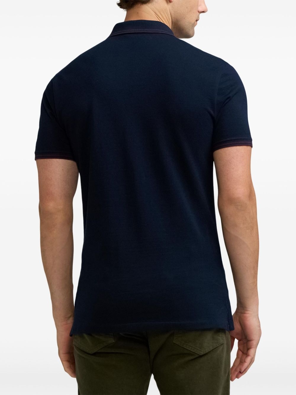 wool polo shirt - 5