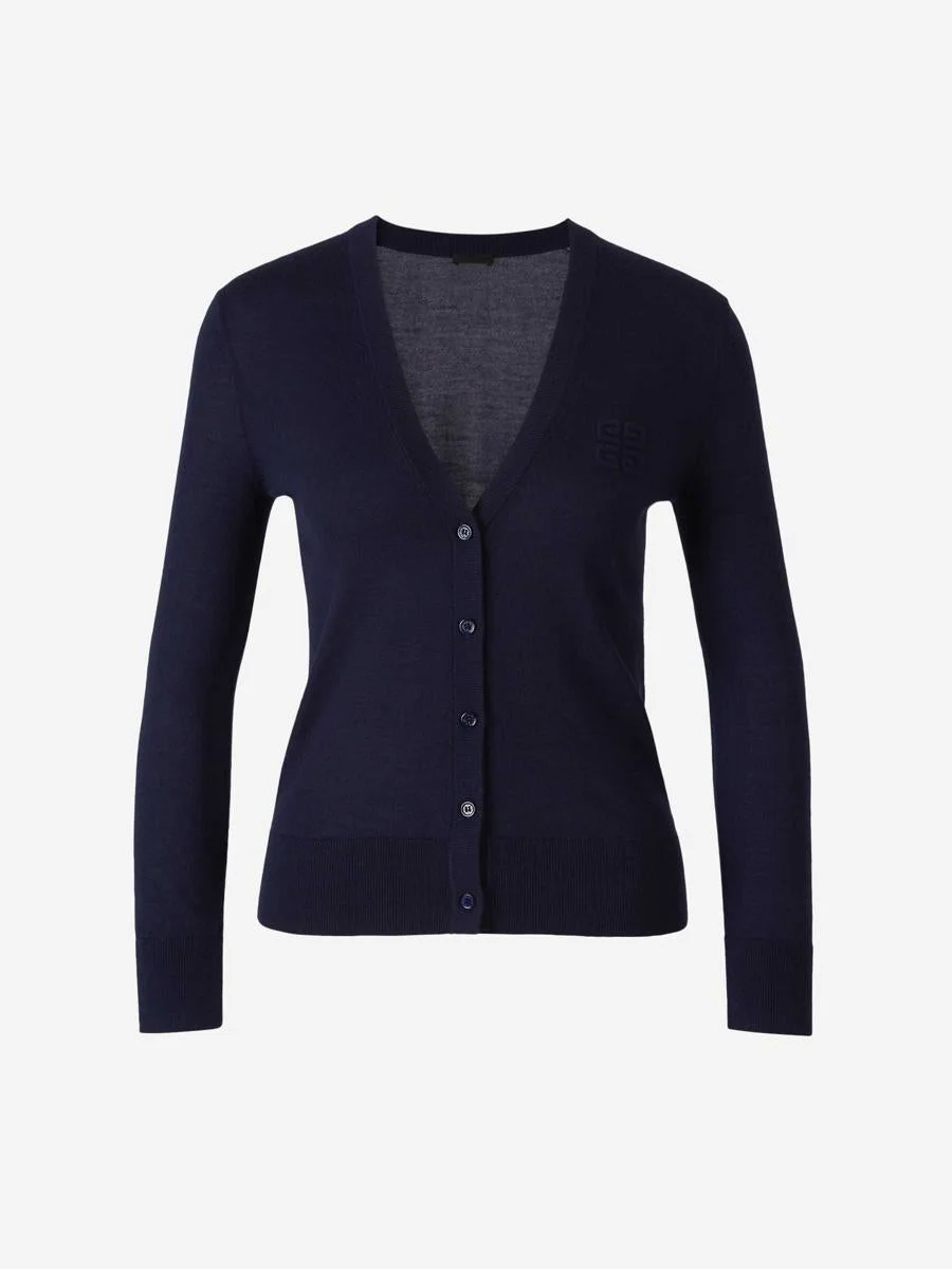 Givenchy Silk Cashmere Cardigan - 1