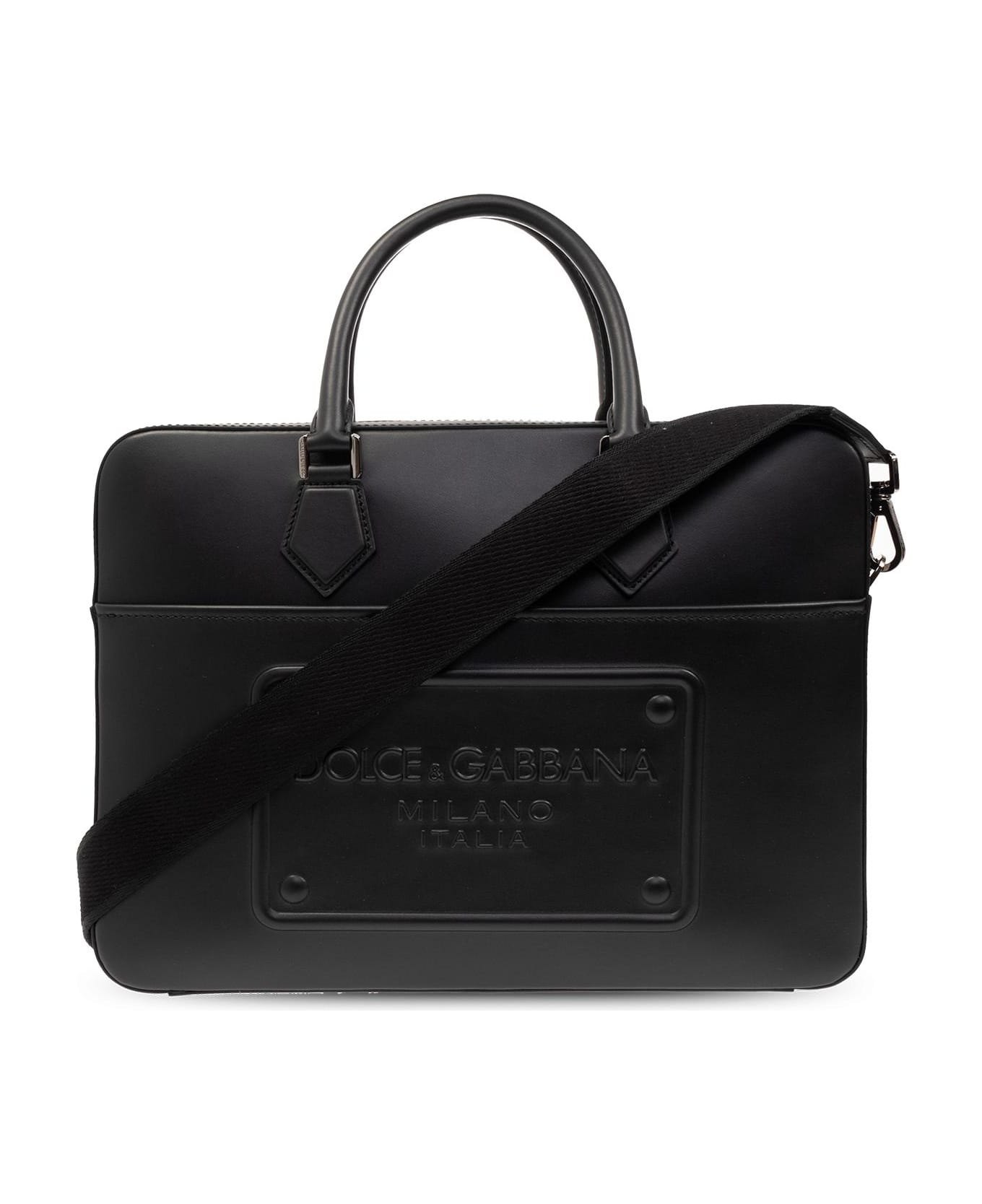 Dolce & Gabbana Briefcase With Logo - 1