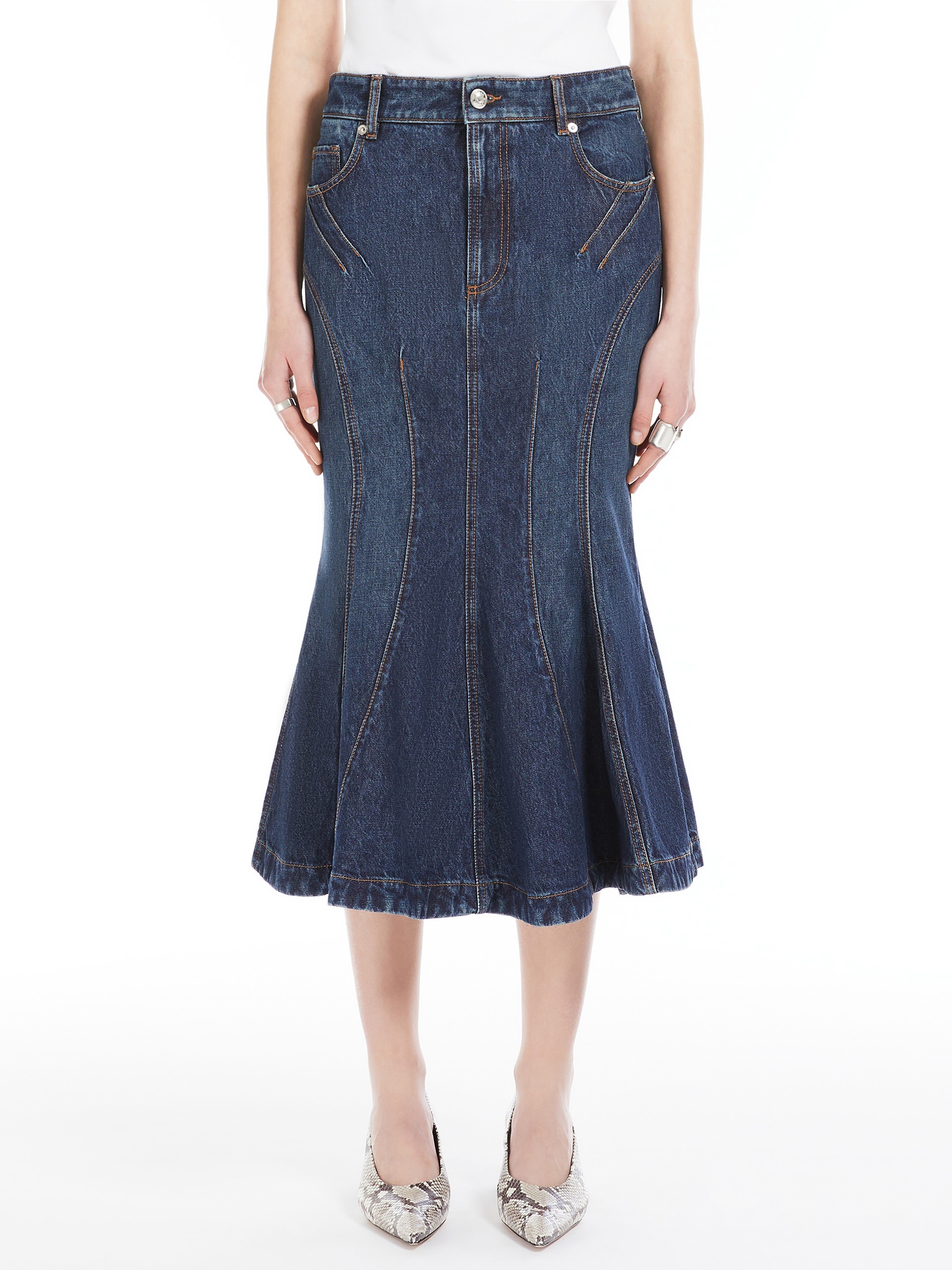 CASA Denim mermaid skirt - 3