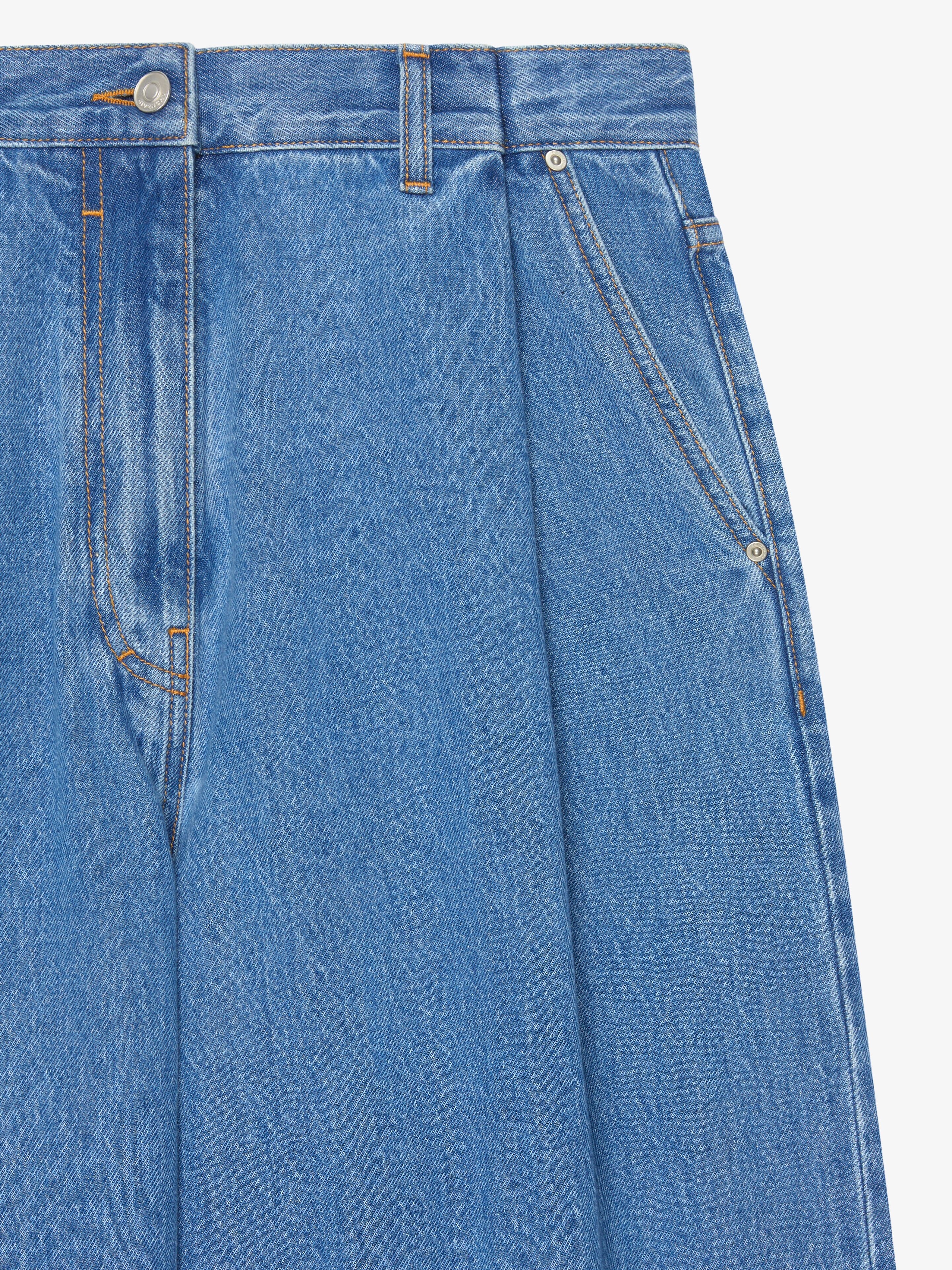 OVERSIZED JEANS IN DENIM - 5