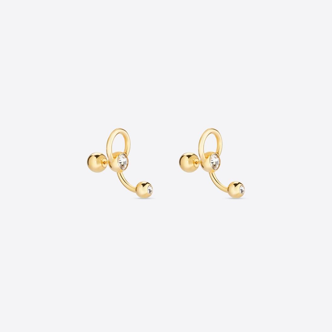 Force Ball Earrings in Gold - 1