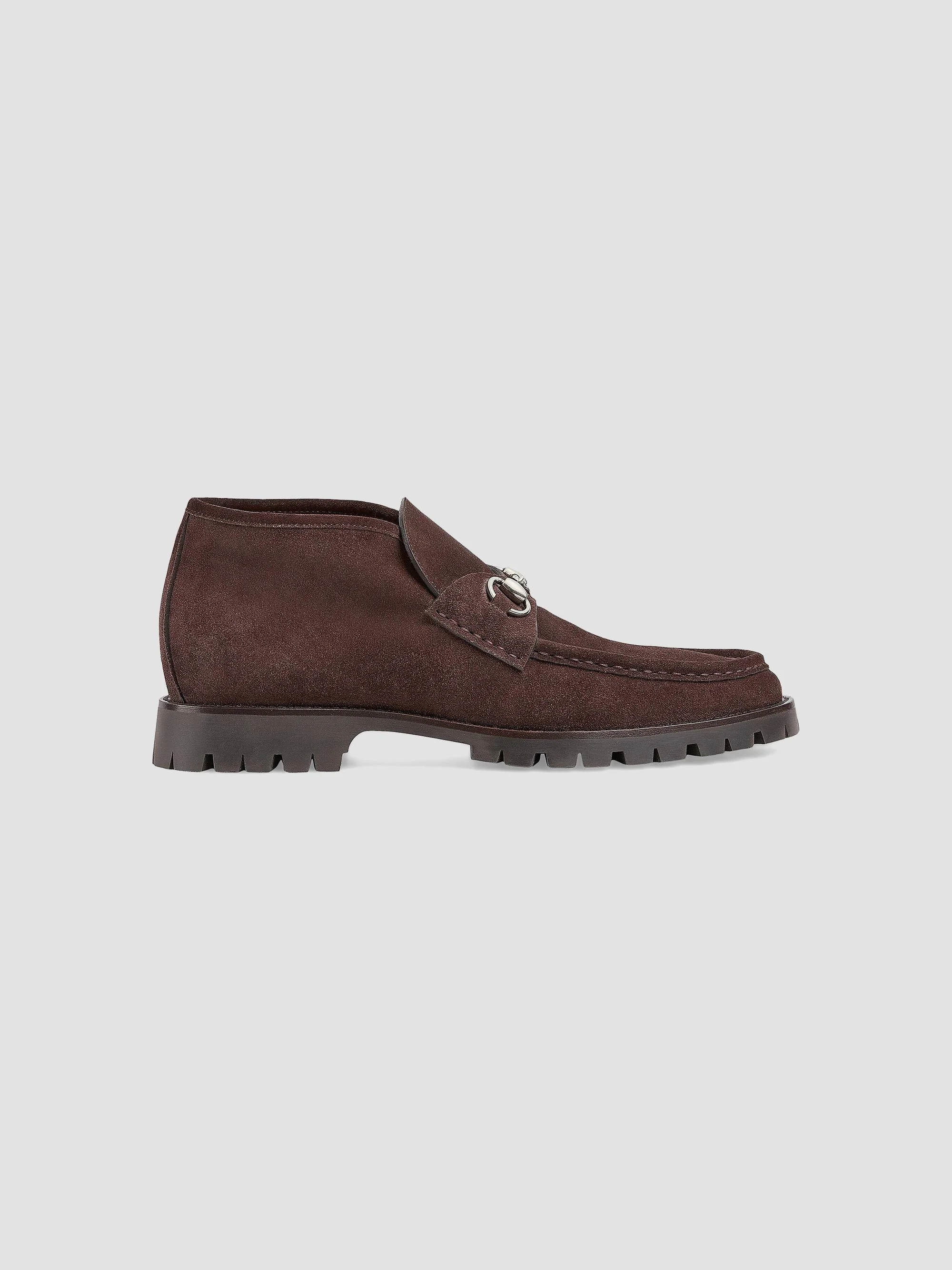 Men's Sylke Horsebit Suede Ankle Boots - Night Cocoa - 1