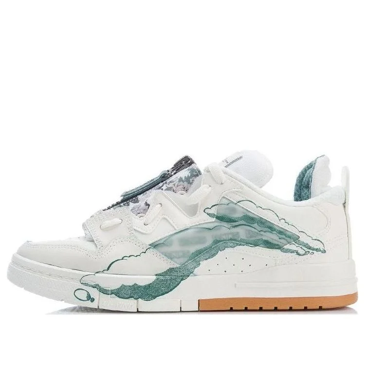 Li-Ning Wave Pro x OG_SLICK 'White Green Brown' AECR045-1 - 1