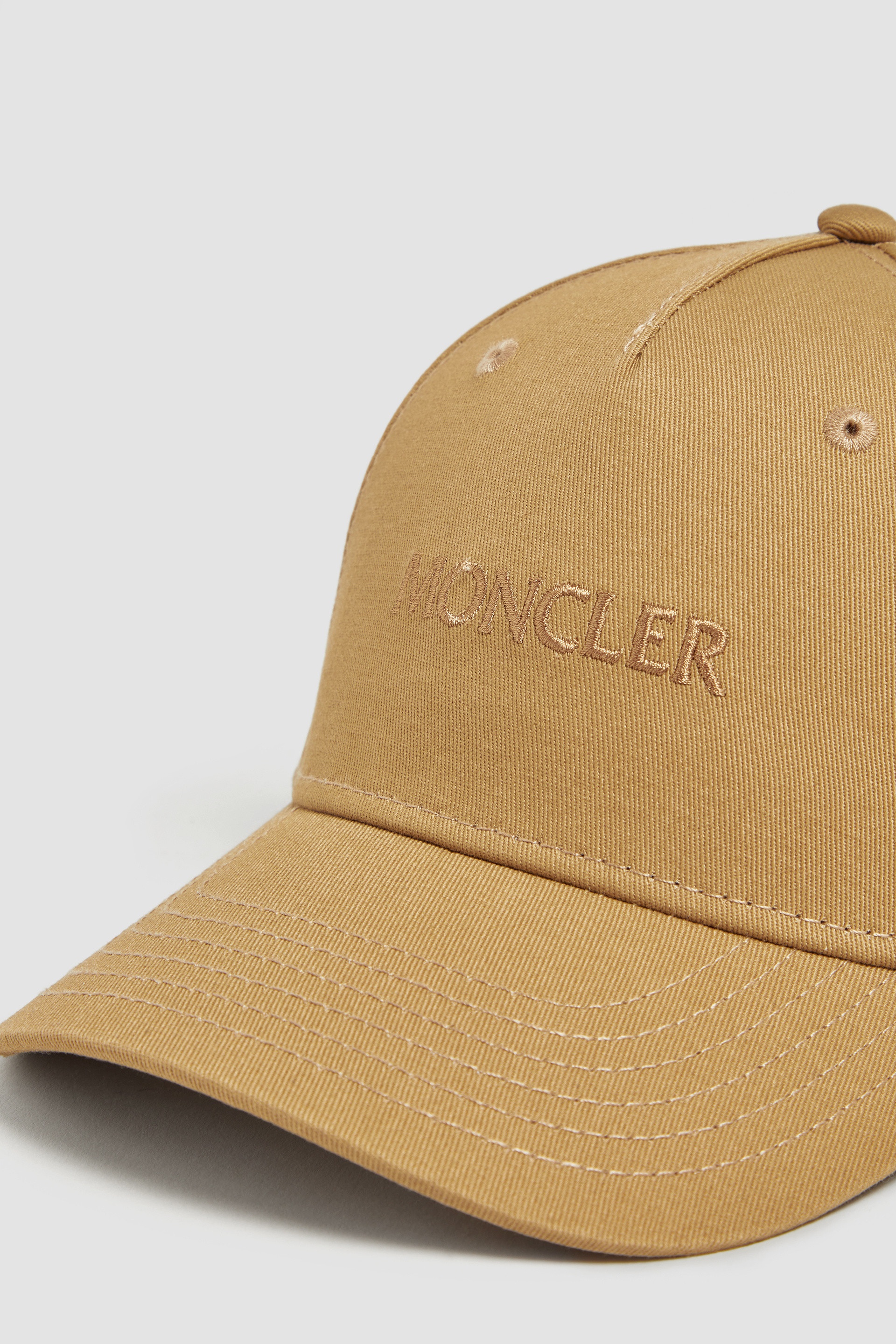 Embroidered Logo Gabardine Baseball Cap - 5