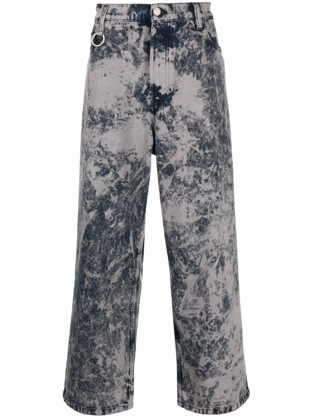 midi-rise wide-leg jeans - 2