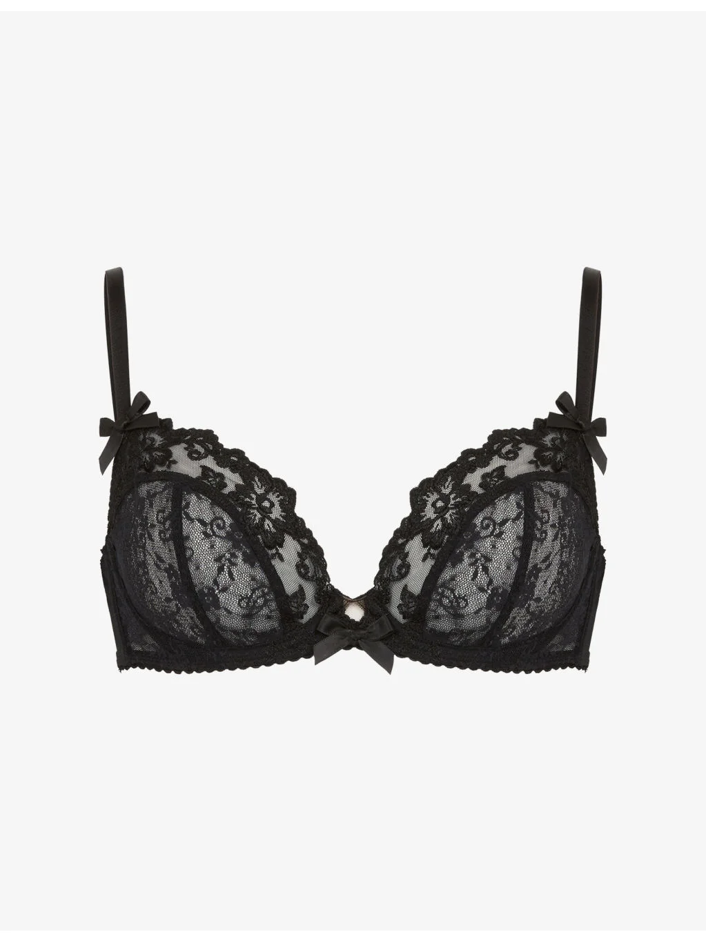Josephina Plunge Lace Bra - 1