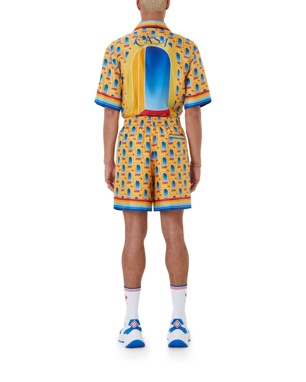 L'Arche De Jour Silk Shorts - 4