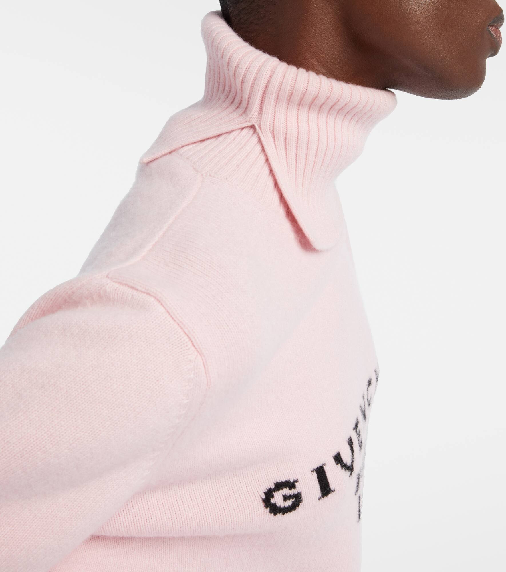Wool and cashmere turtleneck sweater - 4