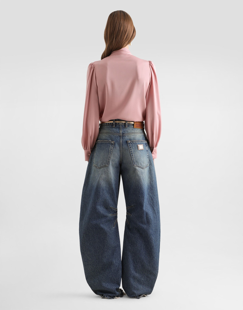 Stretch charmeuse shirt 3