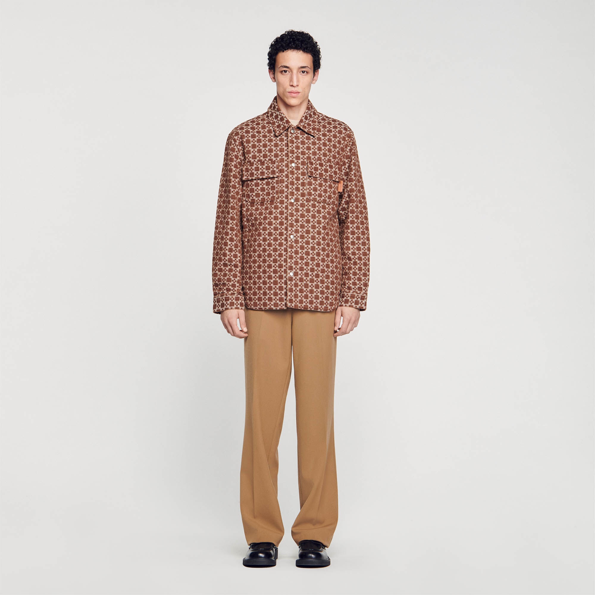 SQUARE CROSS OVERSHIRT - 3