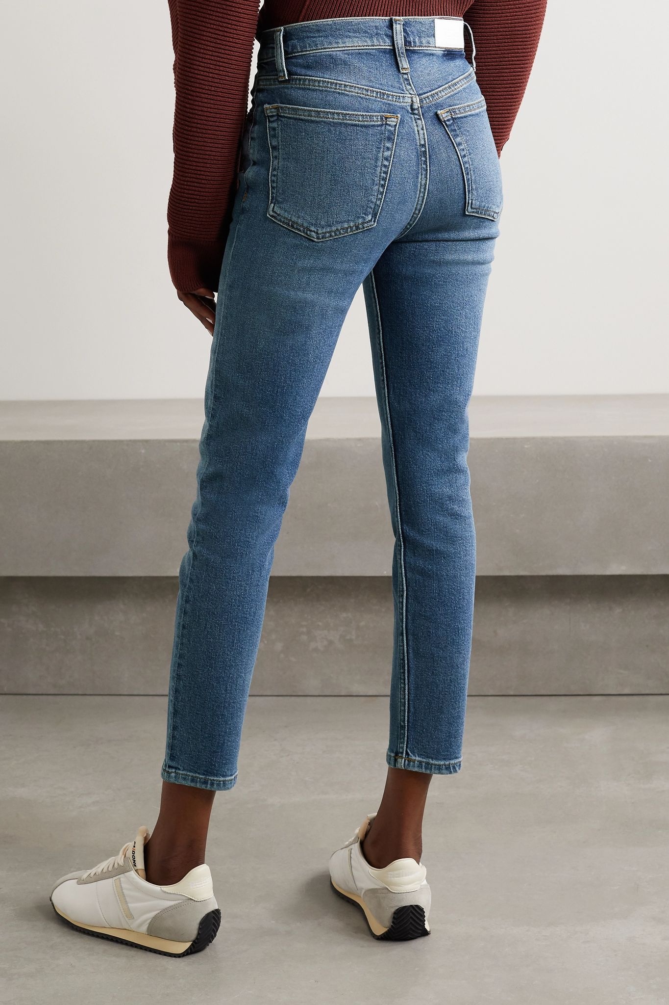 90s Comfort Stretch High-Rise Ankle Crop skinny jeans - 3