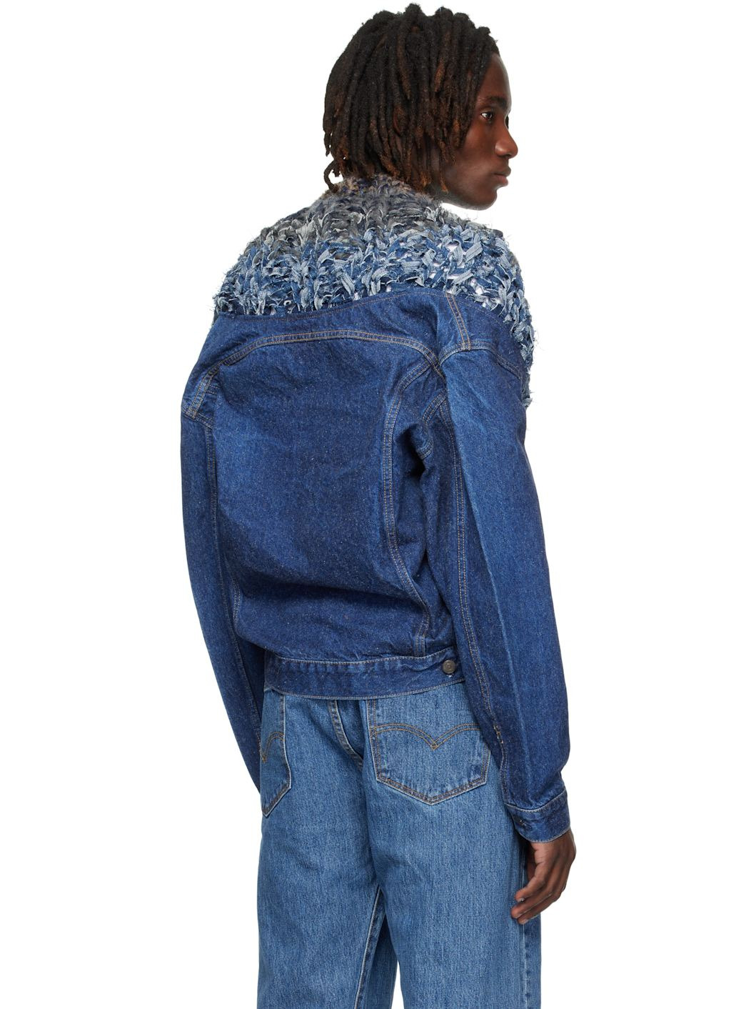 Navy Nº65 Jeanscirclejacket Denim Jacket - 3