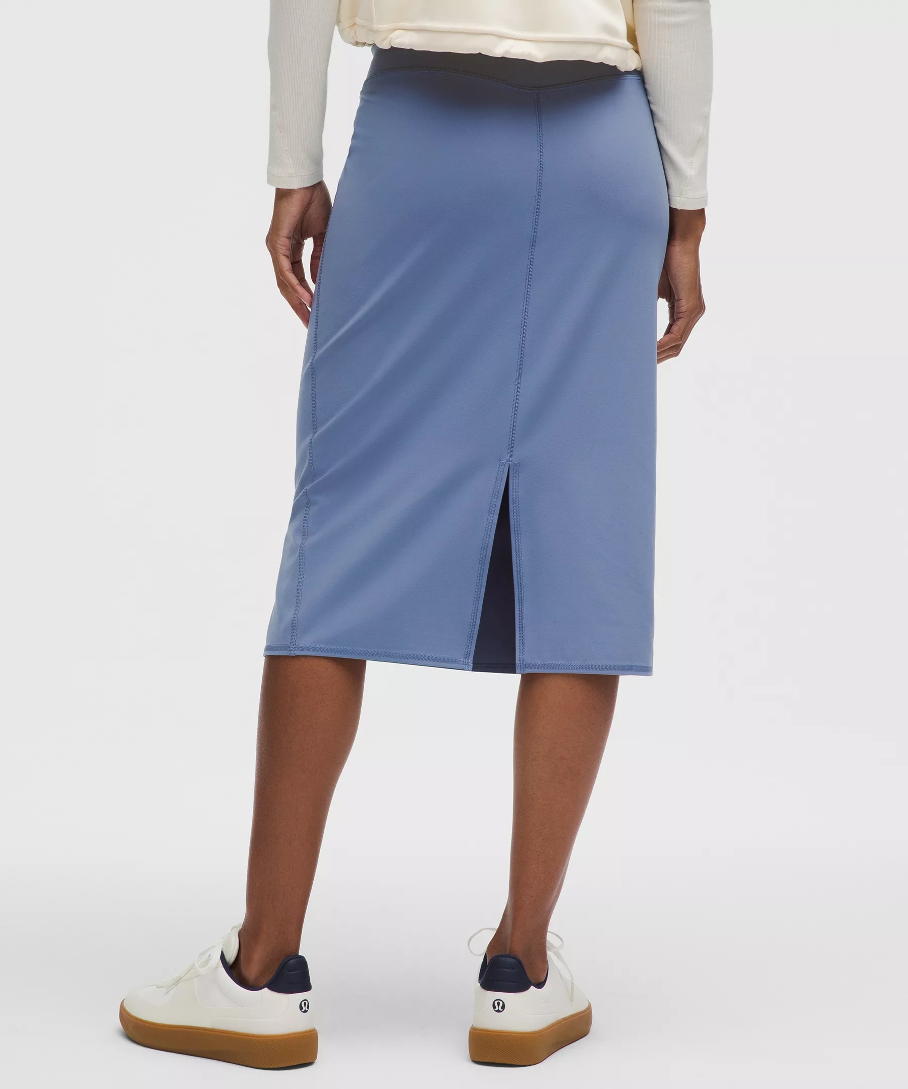 Nulu Slim-Fit High-Rise Midi Skirt - 3