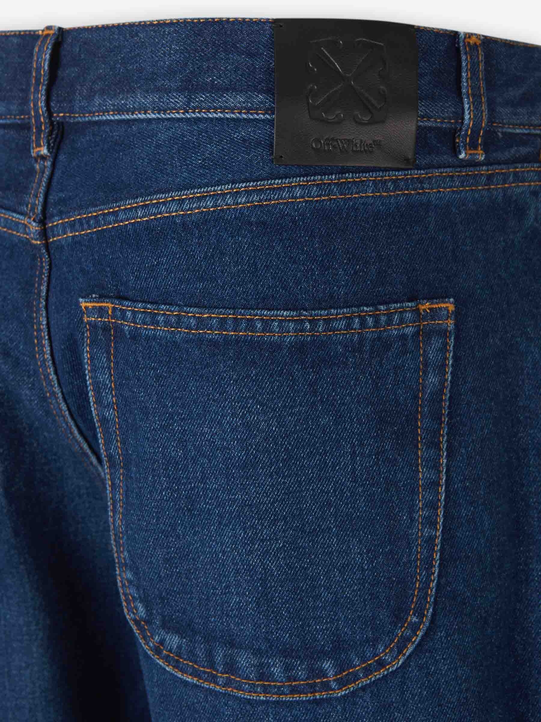 WIDE LEG JEANS LOGO - 4
