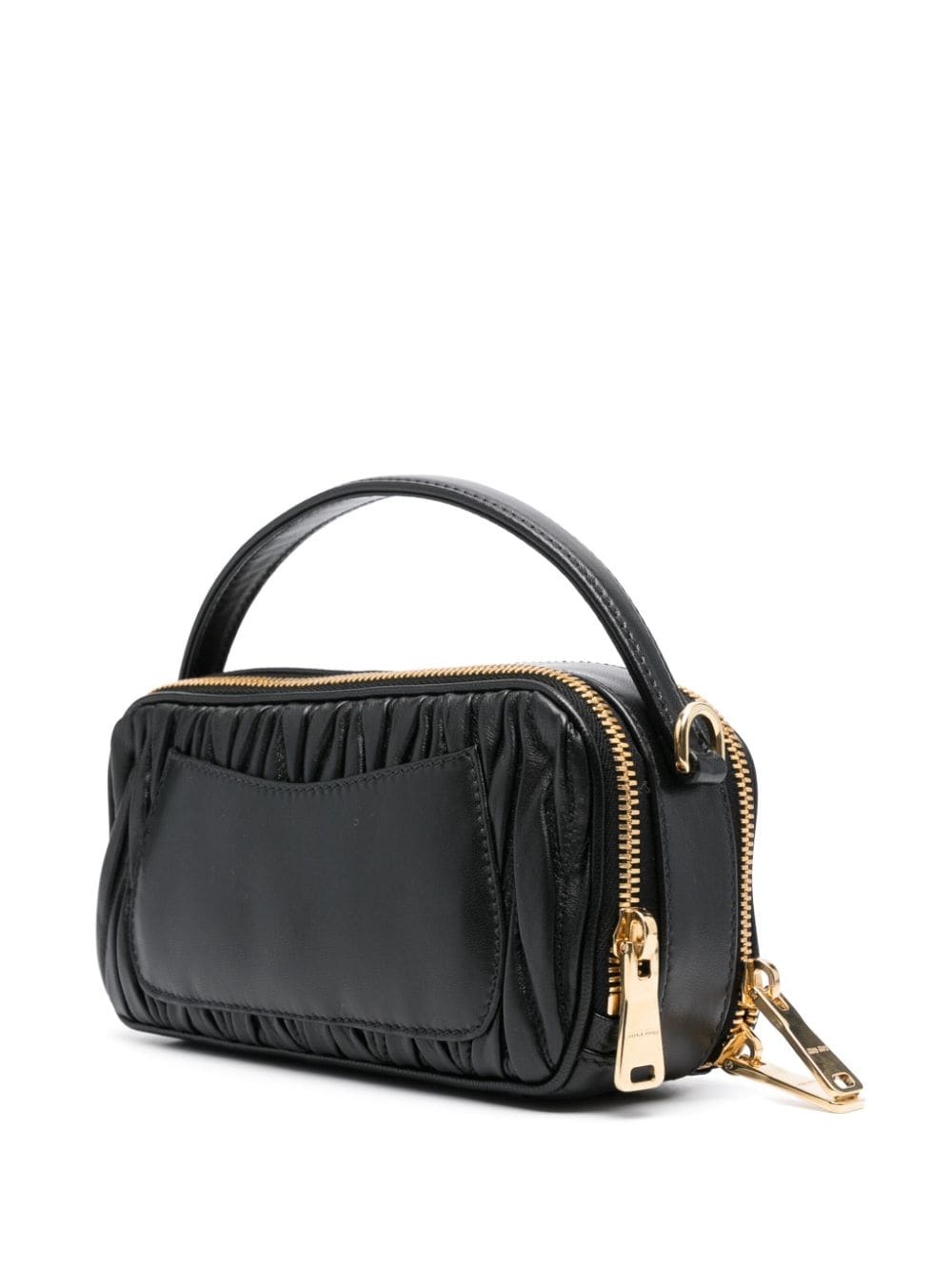 MatelassÃ© leather cross-body bag - 3