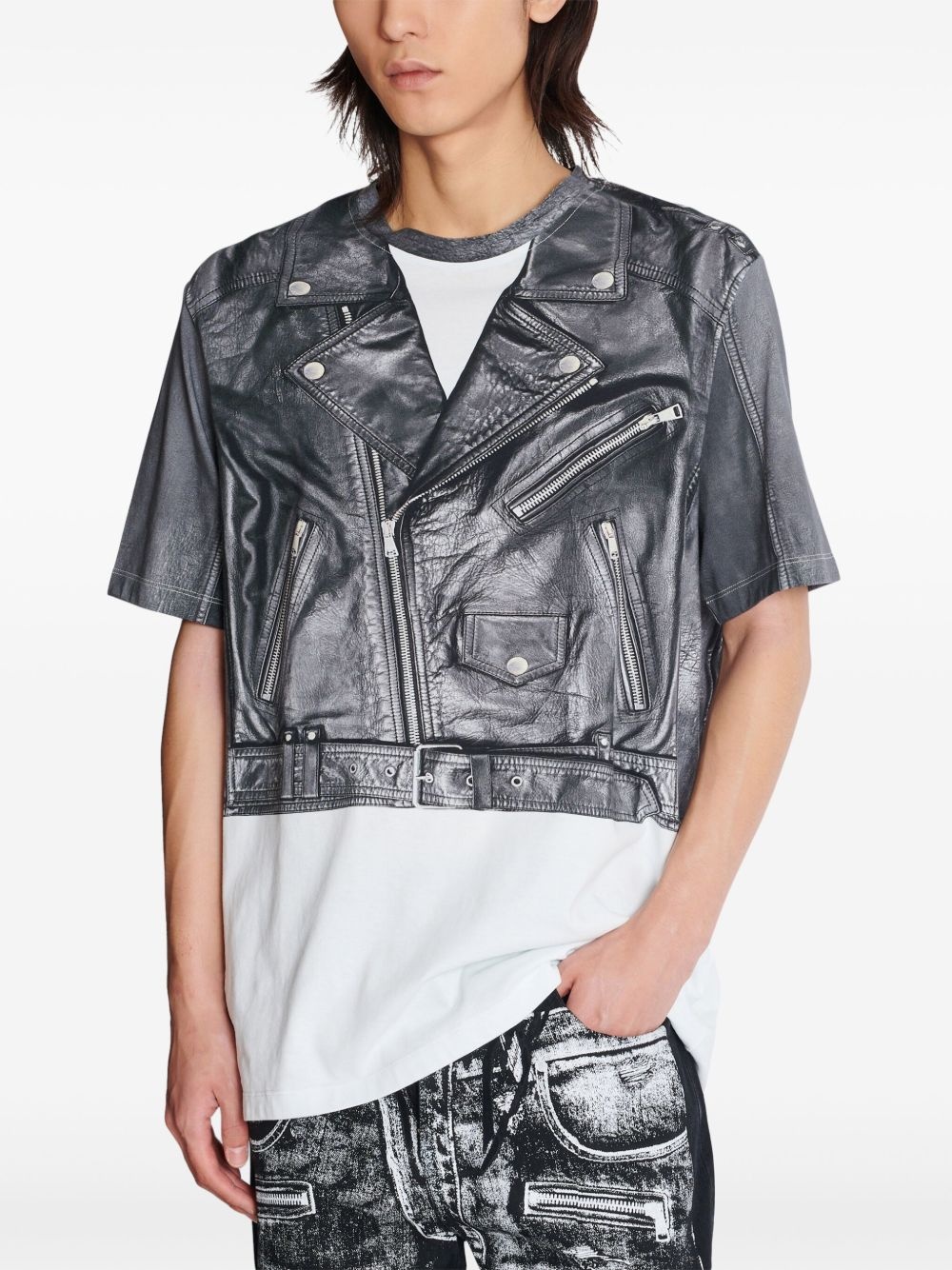 layered T-shirt - 6
