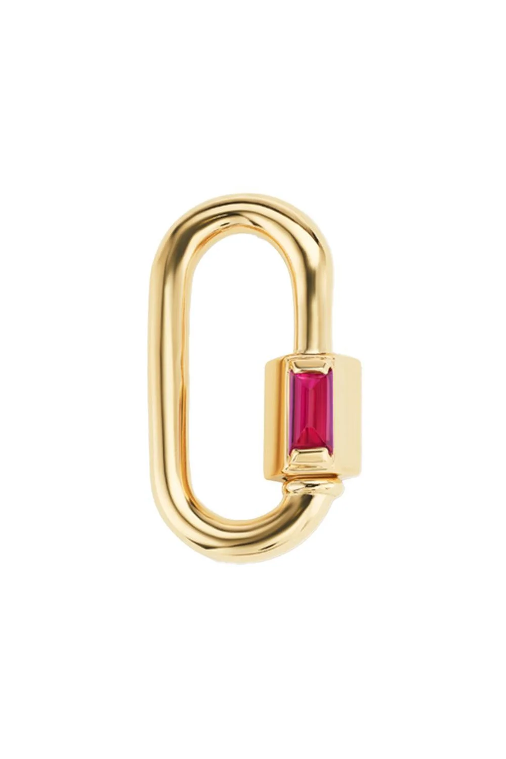 Rhodolite Solo Baguette Babylock - 1