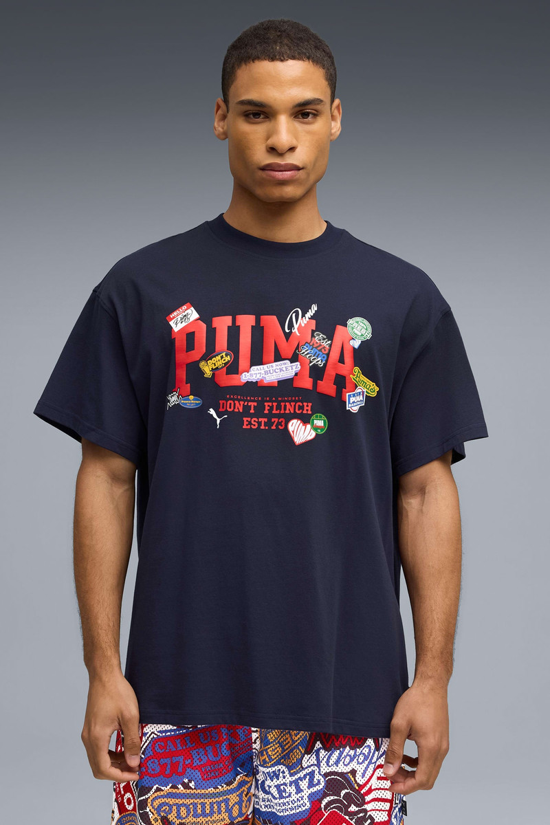 PUMA Sticker Pack Tee II Men outlook