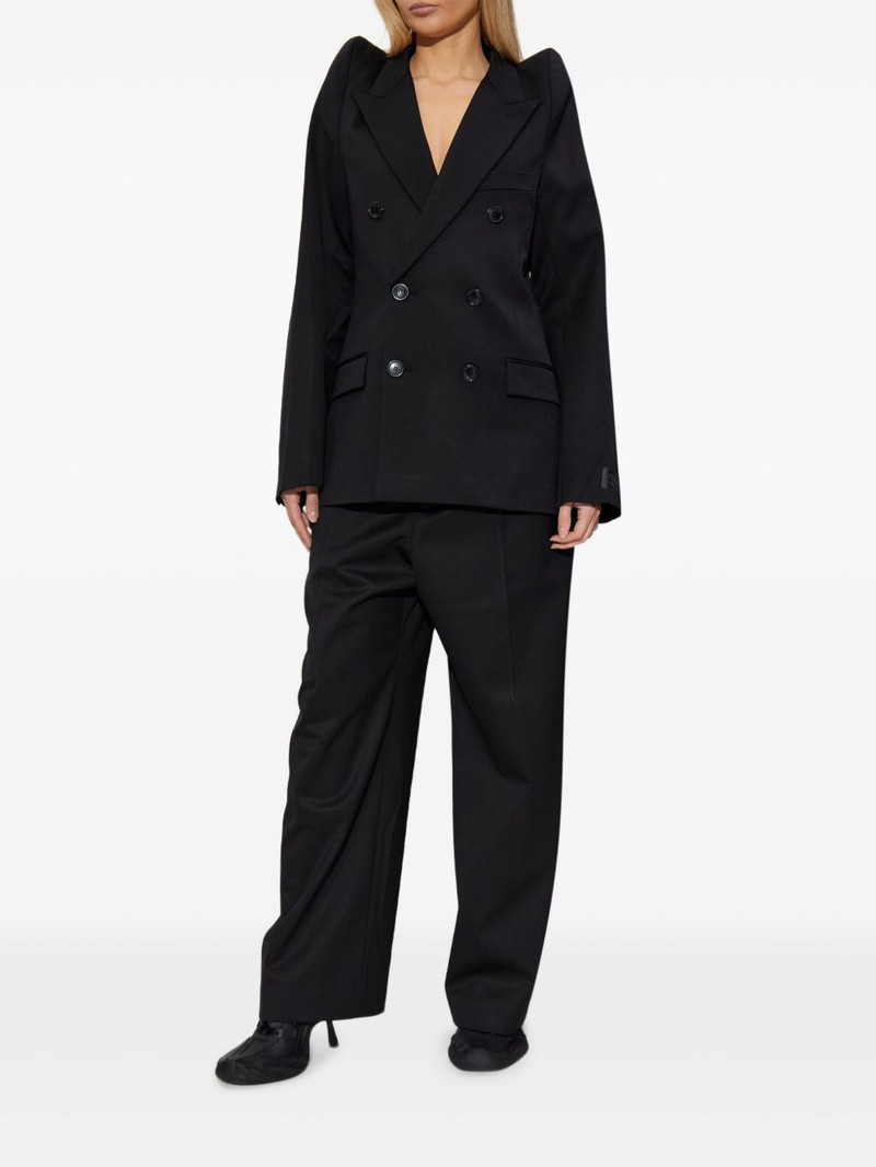 VETEMENTS pleated wide-leg trousers outlook
