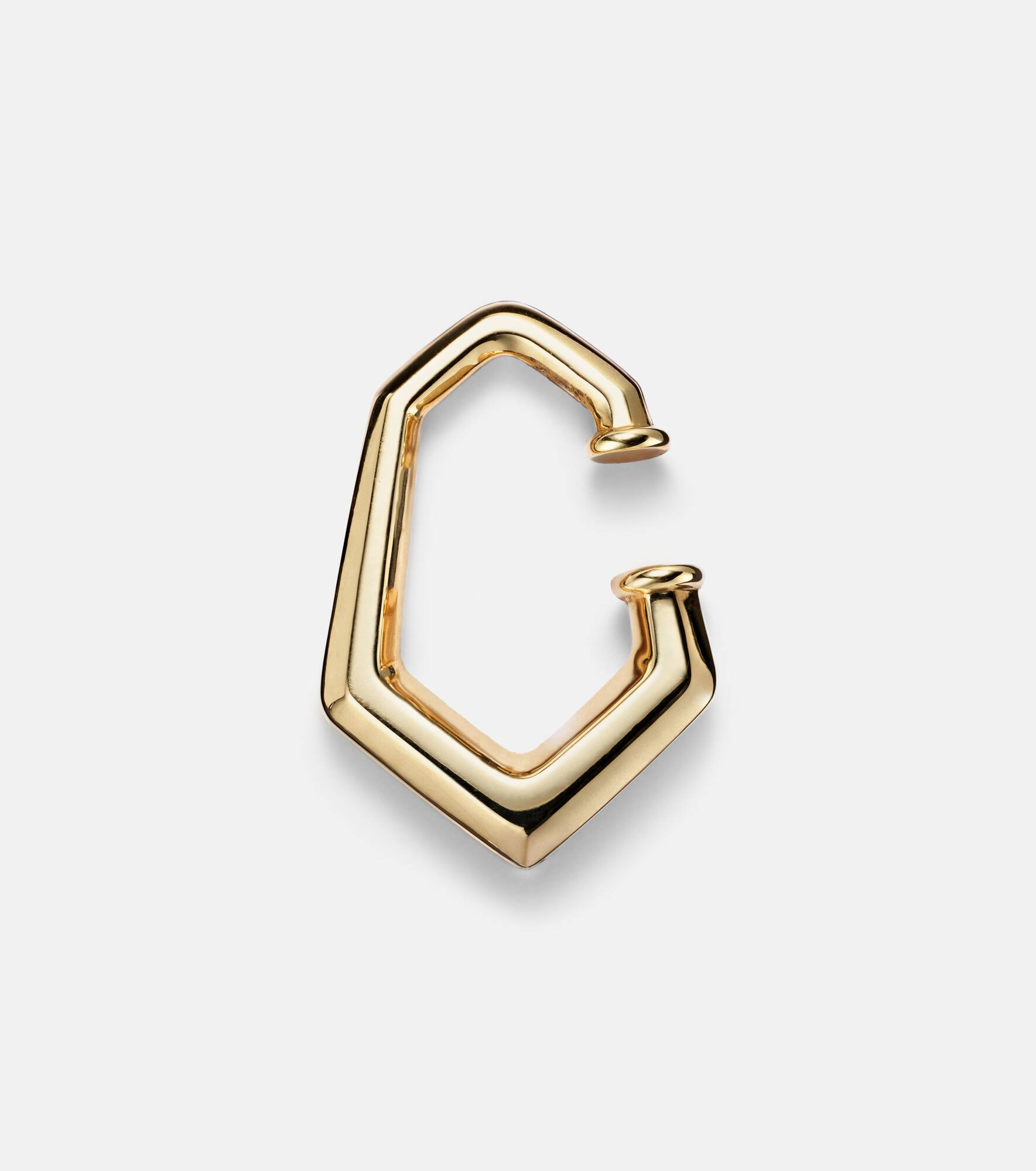 Carved 18kt gold ear cuff - 4