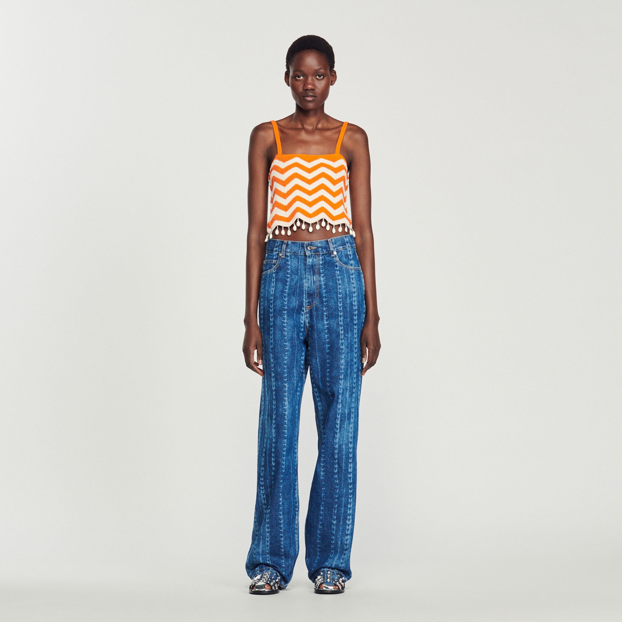 Drop-bead crop top - 3