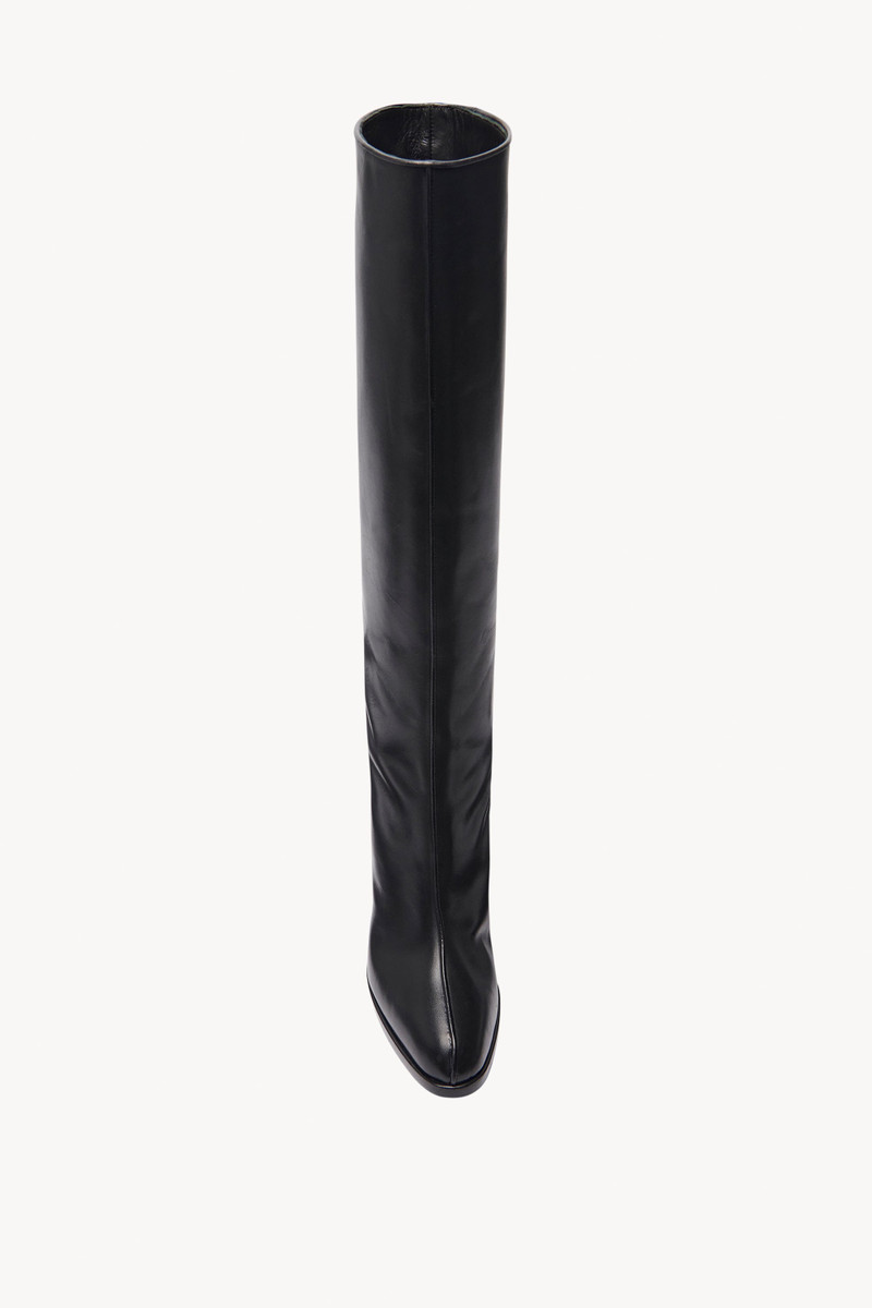 Wide Shaft Boot in Leather 3