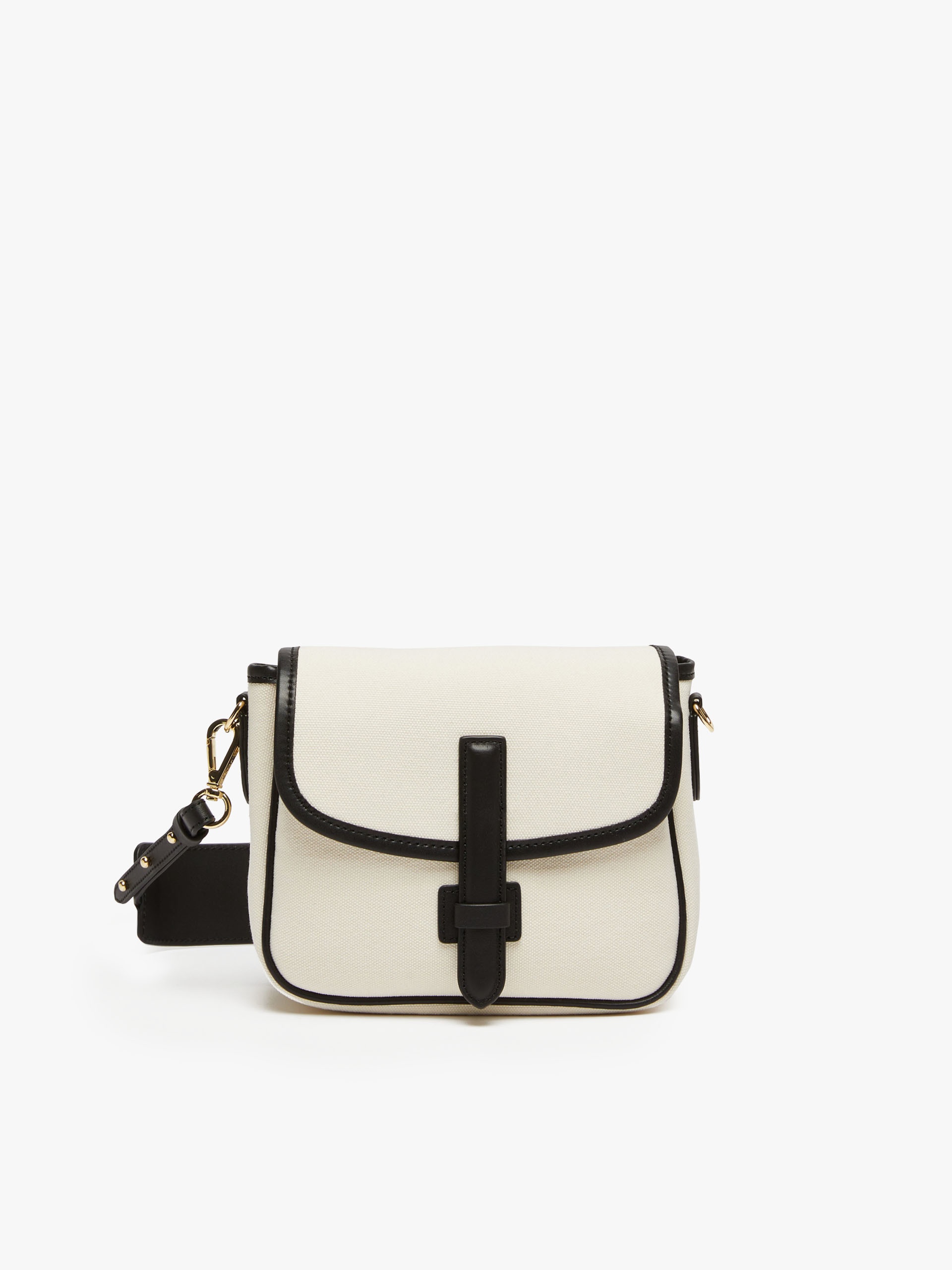 GAP1 Canvas and leather shoulder bag - 1