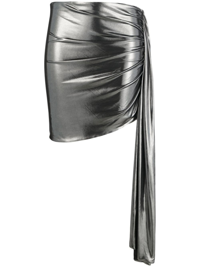 asymmetric mini skirt 1