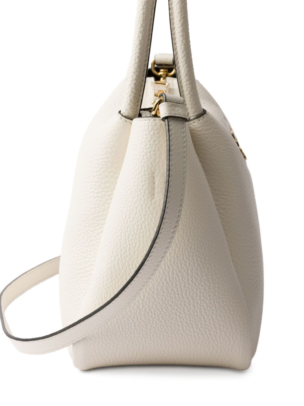 small leather tote bag - 5
