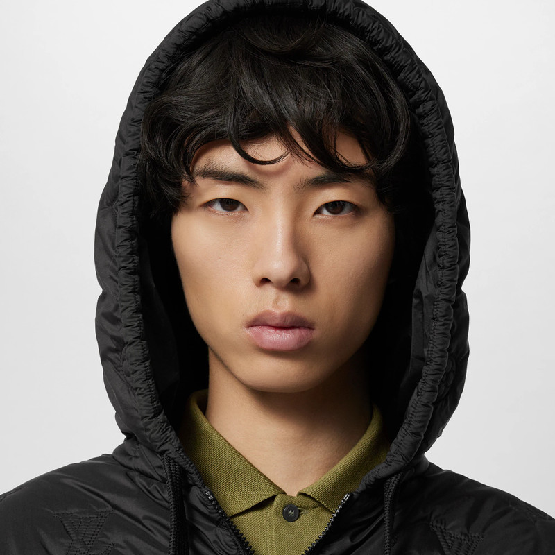 Monogram Quilted Hooded Blouson 2