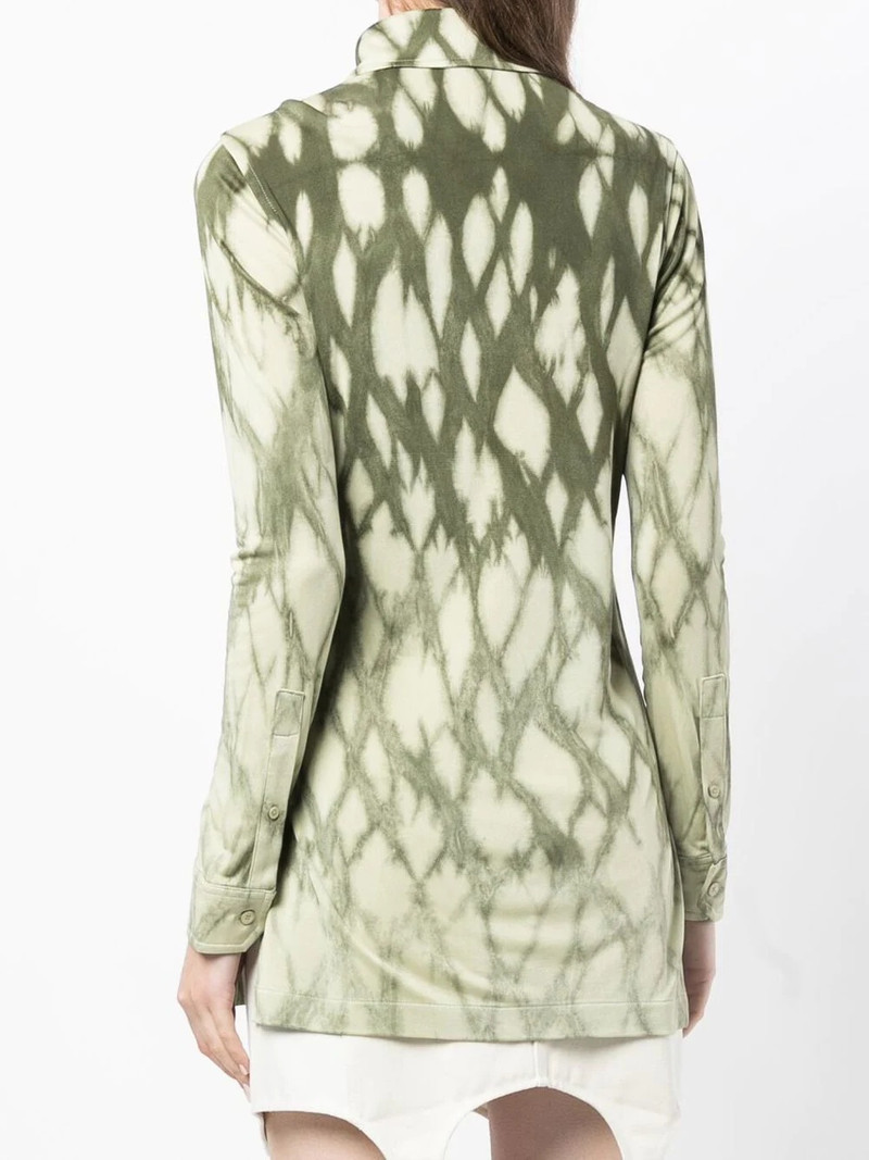 Shibori Miter placket shirt 4