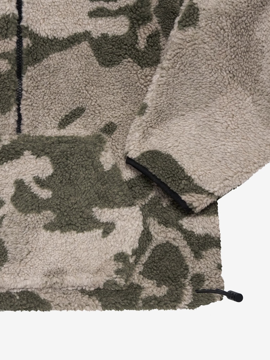 POLAR FLEECE HALF ZIP HOODIE - 5