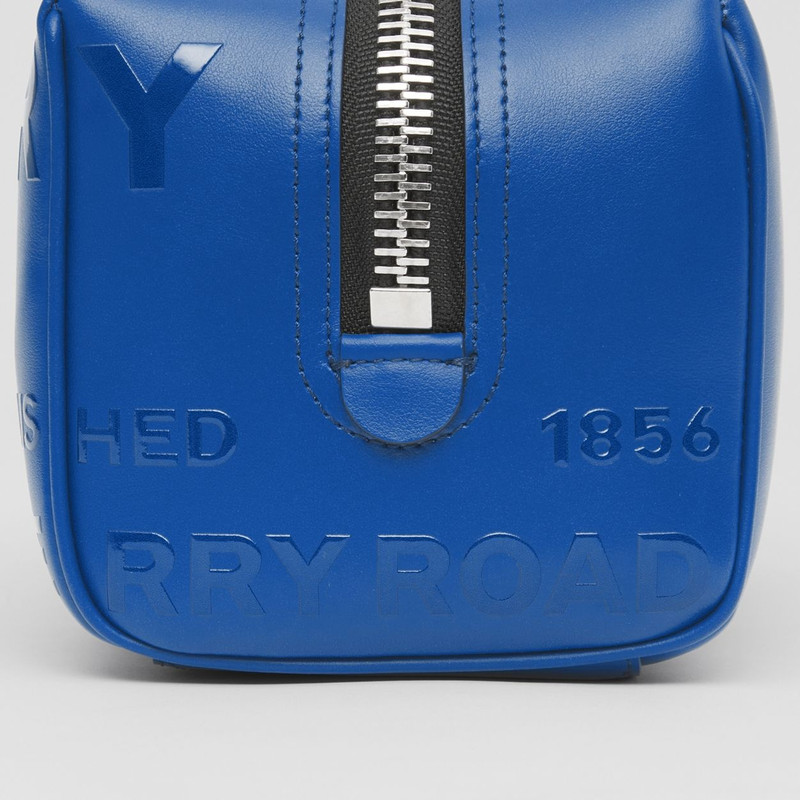 Burberry Horseferry Print Leather Travel Pouch outlook