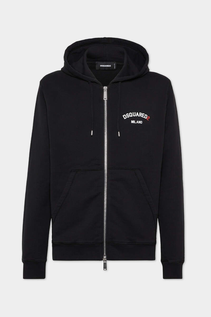DYED COOL FIT ZIPPED HOODIE 1