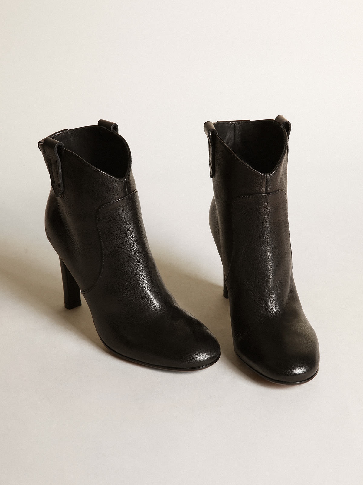 Black leather Kelsey ankle boots - 2