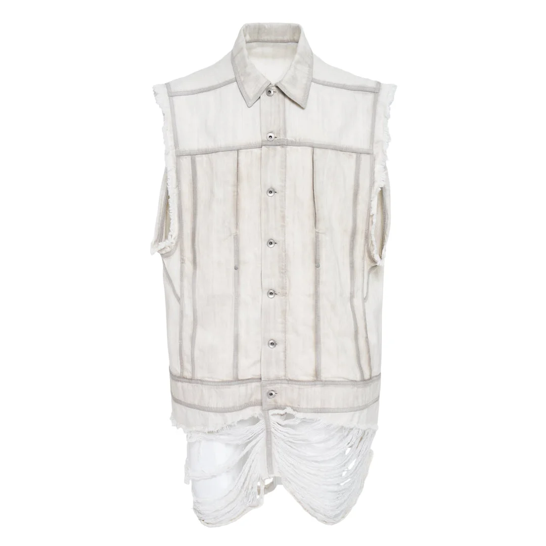 Jumbo Worker Shredded Gilet - 1