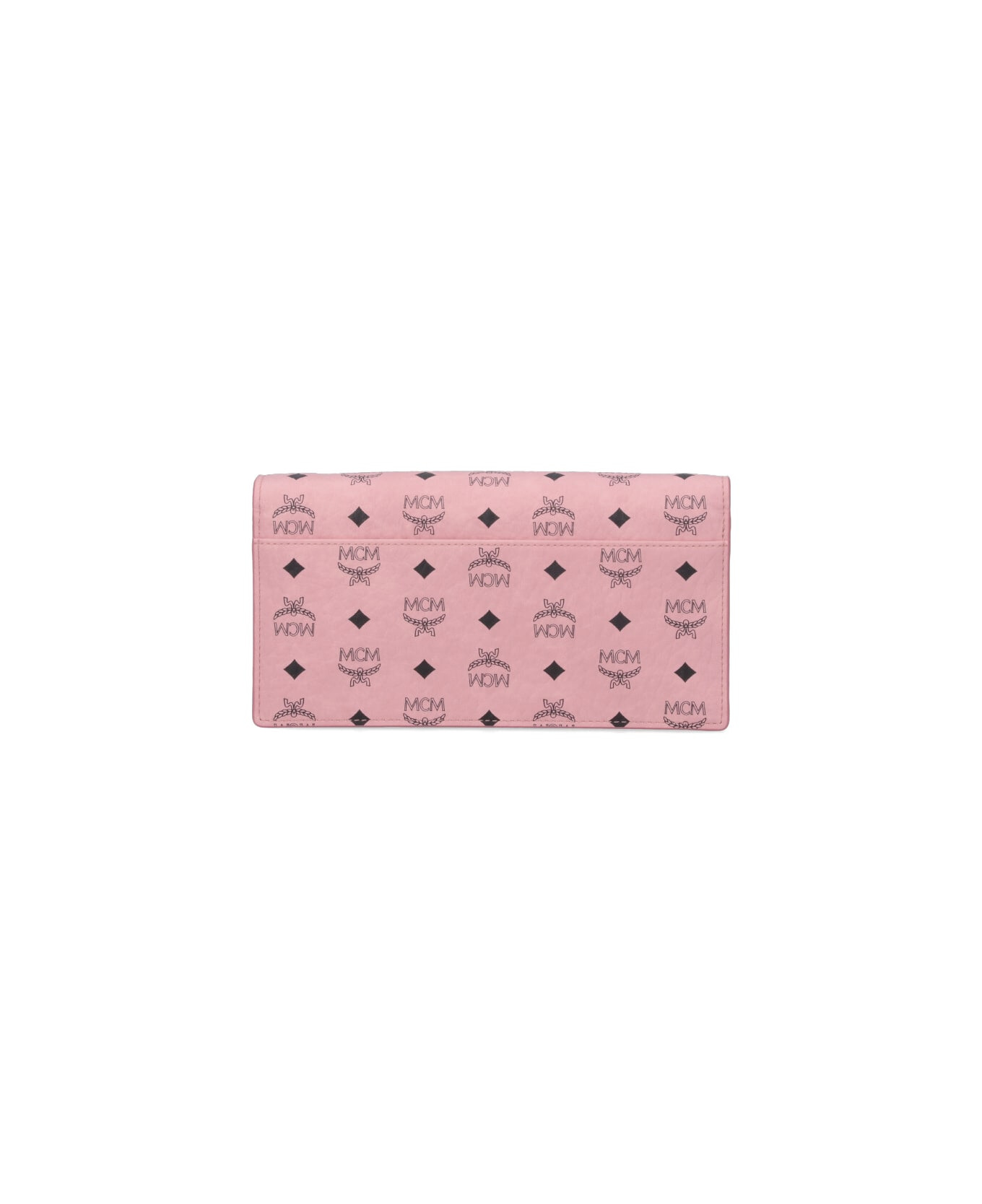 Large Wallet With Logo Shoulder Strap - 3
